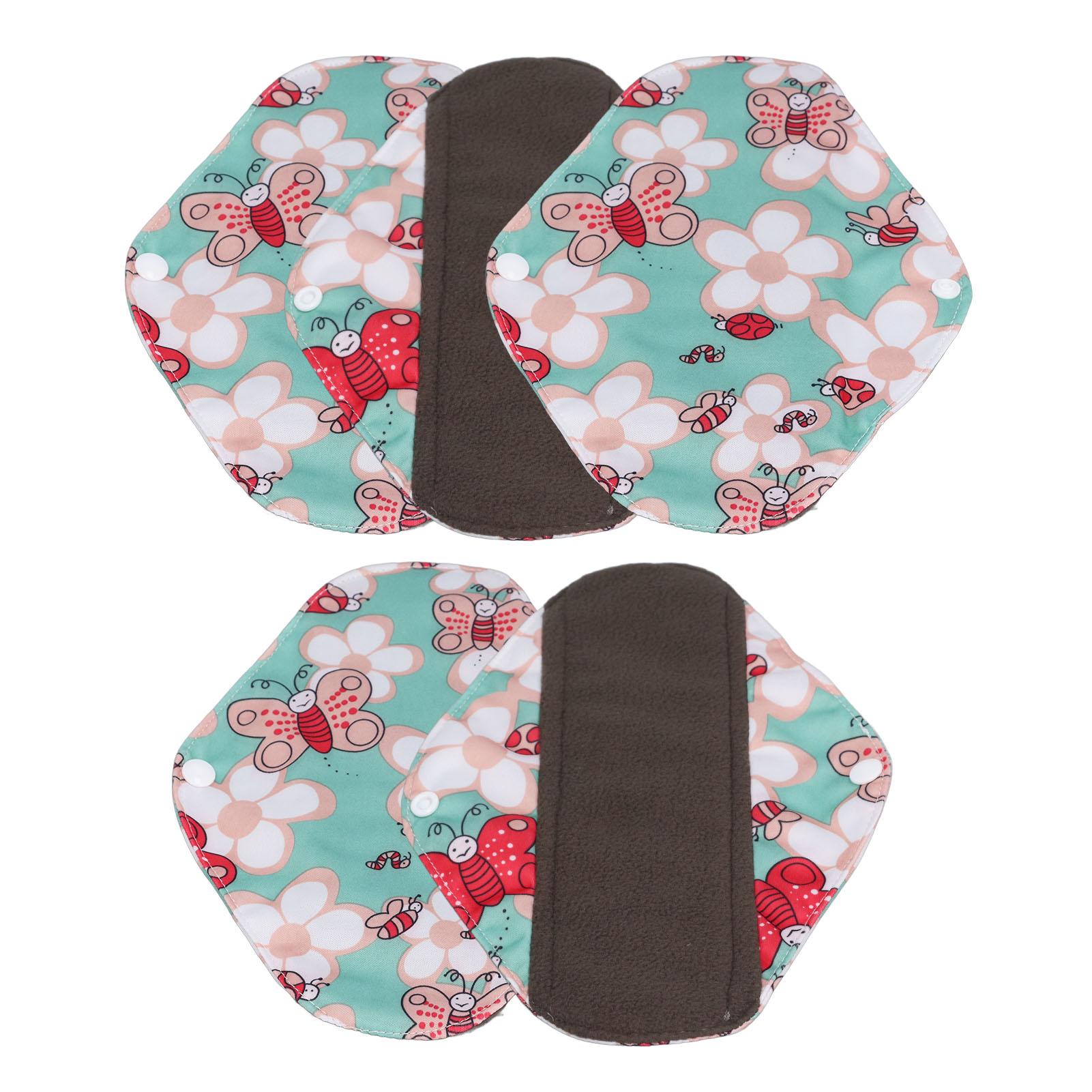 5pcs Washable Sanitary Pad Waterproof Printing Breathable Reusable Bamboo Charcoal Pad for Postpartum Physiological Period
5pcs Washable Sanitary Pad Waterproof Printing Breathable Reusable Bamboo Charcoal Pad for Postpartum Physiological Period