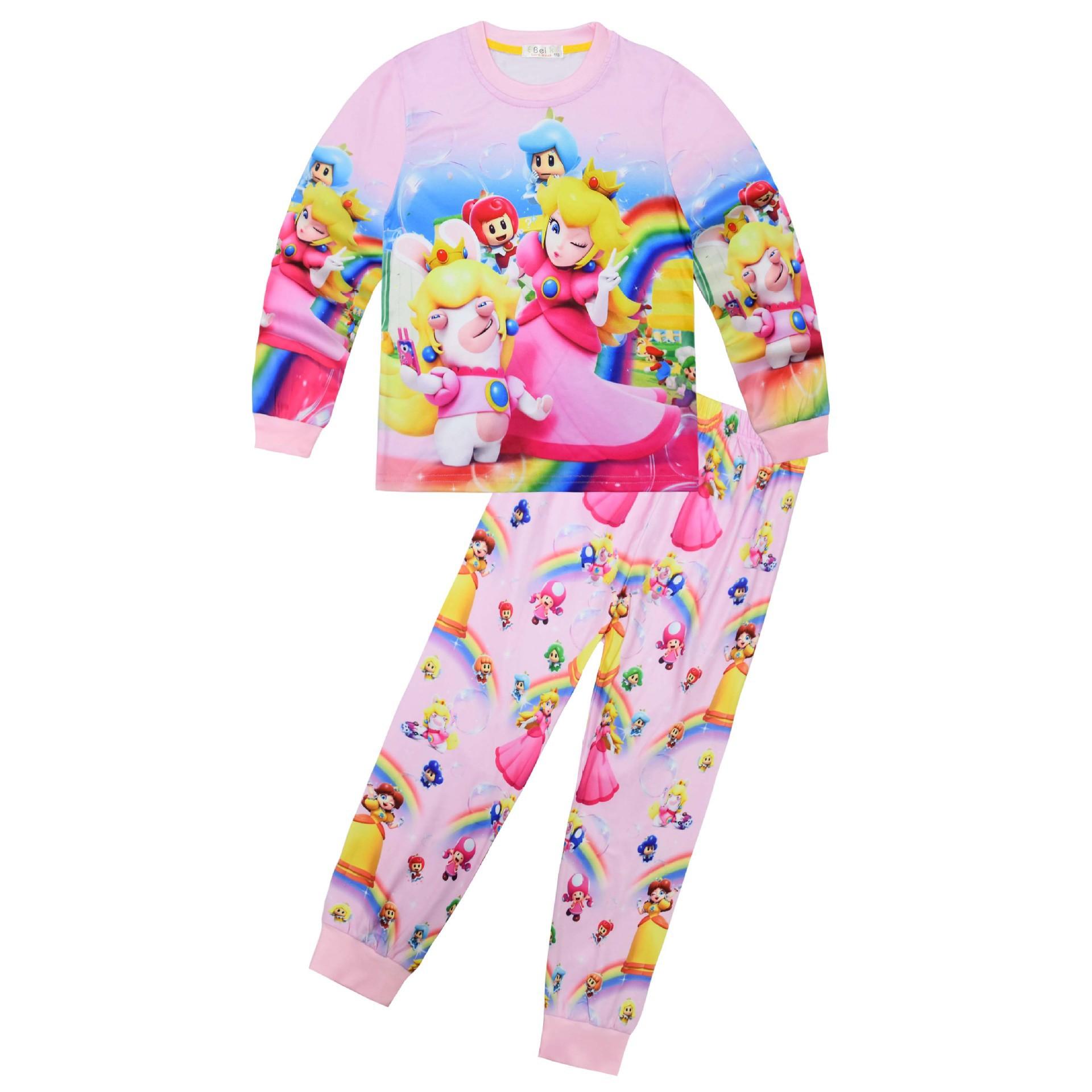 Long-Sleeved Animation Cartoon Digital Printing, Middle-Aged And Older Children S Loungewear Set, Long-Sleeved Two-Piece Set, Sleeping 7831 110
Long-Sleeved Animation Cartoon Digital Printing, Middle-Aged And Older Children S Loungewear Set, Long-Sleeved Two-Piece Set, Sleeping 7831 110