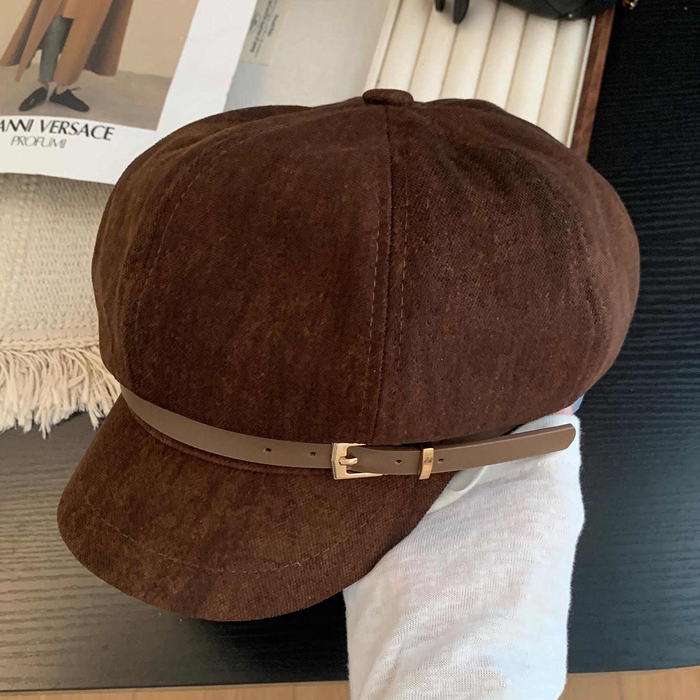 Japanese Retro Belt Buckle Suede Beret Women s Literary and Artistic Versatile Big Head Circumference Showing Face Small Cloud Painter Hat Trendy M(56-58cm)
Japanese Retro Belt Buckle Suede Beret Women s Literary and Artistic Versatile Big Head Circumference Showing Face Small Cloud Painter Hat Trendy M(56-58cm)