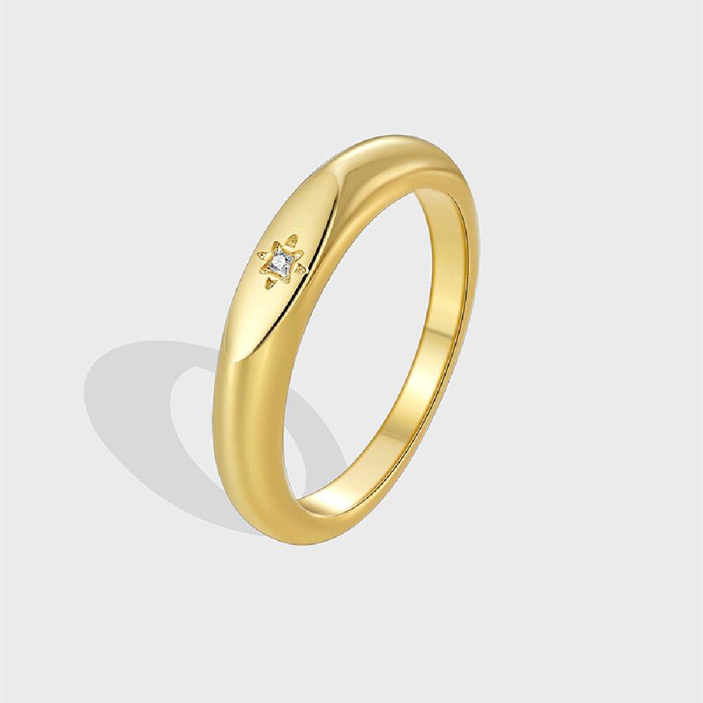925 Sterling Silve Fashion Wedding North Star Ring For Women Cubiz Zircon Finger Rings Female Engagement Zircon Accessories 9 золотий
925 Sterling Silve Fashion Wedding North Star Ring For Women Cubiz Zircon Finger Rings Female Engagement Zircon Accessories 9 золотий