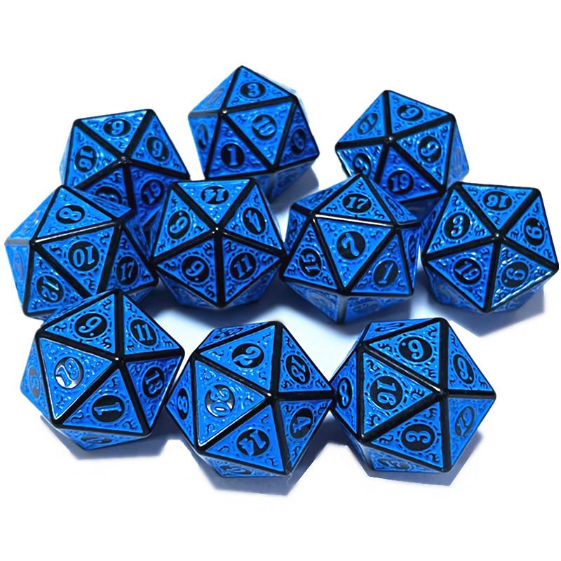 10 шт./набор акриловых игральных костей D20, многогранные, 20-гранные, с резным узором, игральные кости для настольных карточных математических игр D&D, игр для вечеринок
10 шт./набор акриловых игральных костей D20, многогранные, 20-гранные, с резным узором, игральные кости для настольных карточных математических игр D&D, игр для вечеринок
