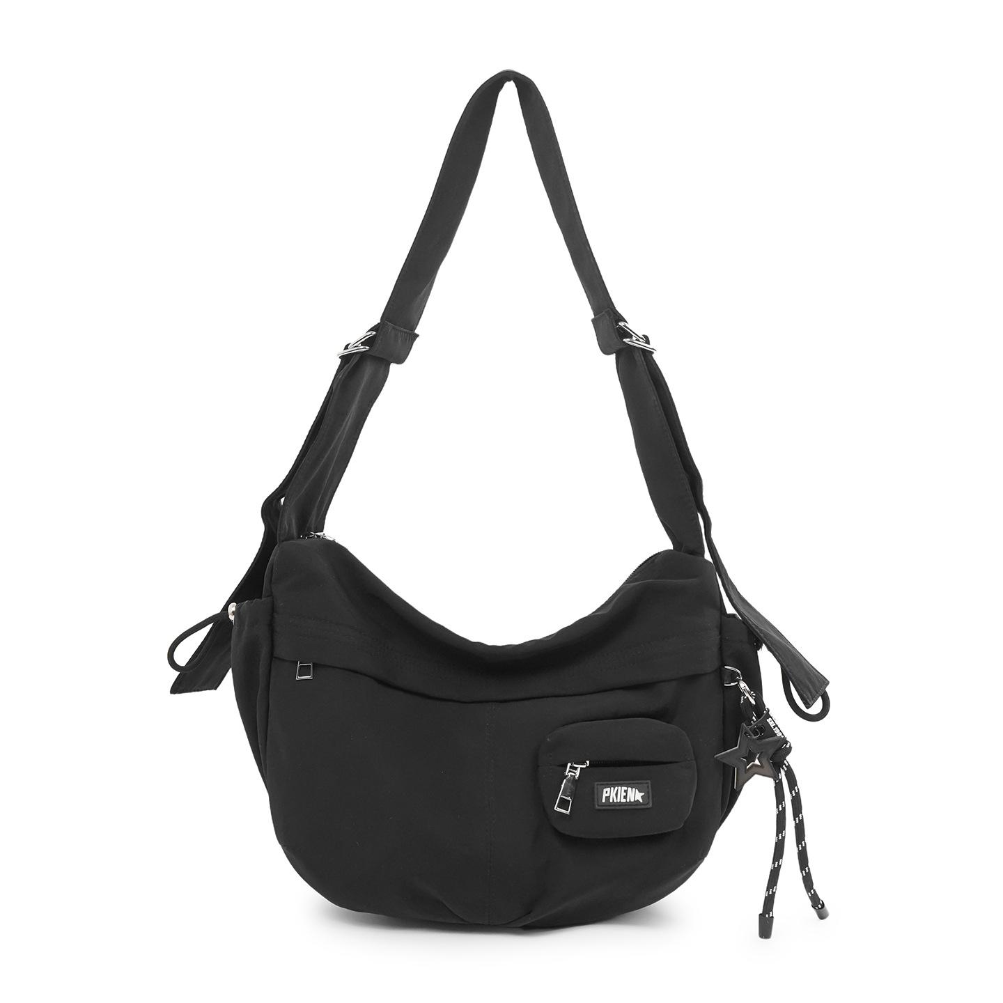 Single-shoulder zippered tote bag, foldable crossbody bag, shoulder bag, fabric bag, Japanese-style lightweight vintage single-s чёрный
Single-shoulder zippered tote bag, foldable crossbody bag, shoulder bag, fabric bag, Japanese-style lightweight vintage single-s чёрный