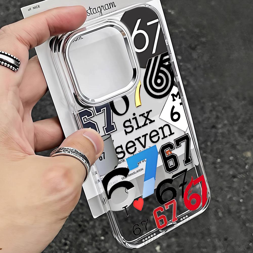Розкішний Гарячий Чохол Six Seven 67 Для IPhone 17 16e 16 15 14 13 12 11 Mini Pro Max X XR XSMAX 8 Air Plus Прозорий М який Чохол iPhone 16e
Розкішний Гарячий Чохол Six Seven 67 Для IPhone 17 16e 16 15 14 13 12 11 Mini Pro Max X XR XSMAX 8 Air Plus Прозорий М який Чохол iPhone 16e