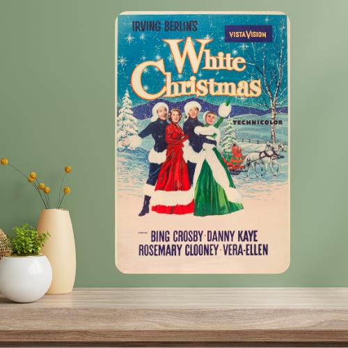 White Christmas Classic Movie Metal Poster Sign 20x30cm(7.8x11.8inch)
White Christmas Classic Movie Metal Poster Sign 20x30cm(7.8x11.8inch)