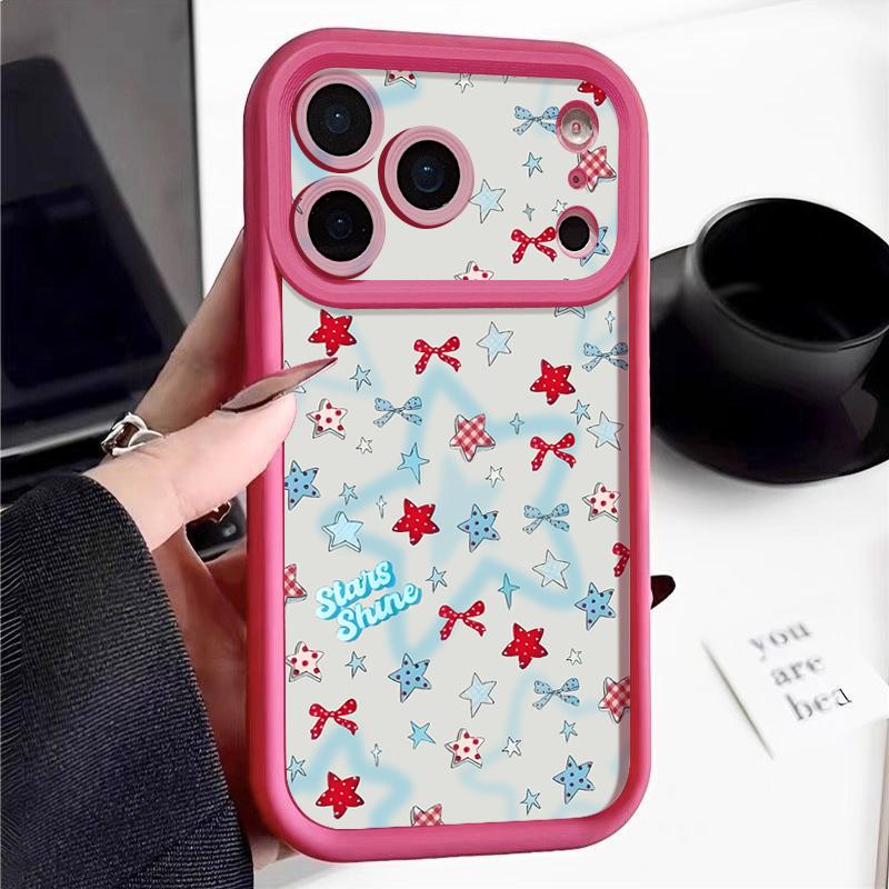 Shockproof Phone Case For iPhone 17 Pro Max Blue Stars Bowknots Pattern Silicone Cover For iPhone 16 Pro Max Cover iPhone 15 14 13 12 11 16E Air iPhone 16
Shockproof Phone Case For iPhone 17 Pro Max Blue Stars Bowknots Pattern Silicone Cover For iPhone 16 Pro Max Cover iPhone 15 14 13 12 11 16E Air iPhone 16