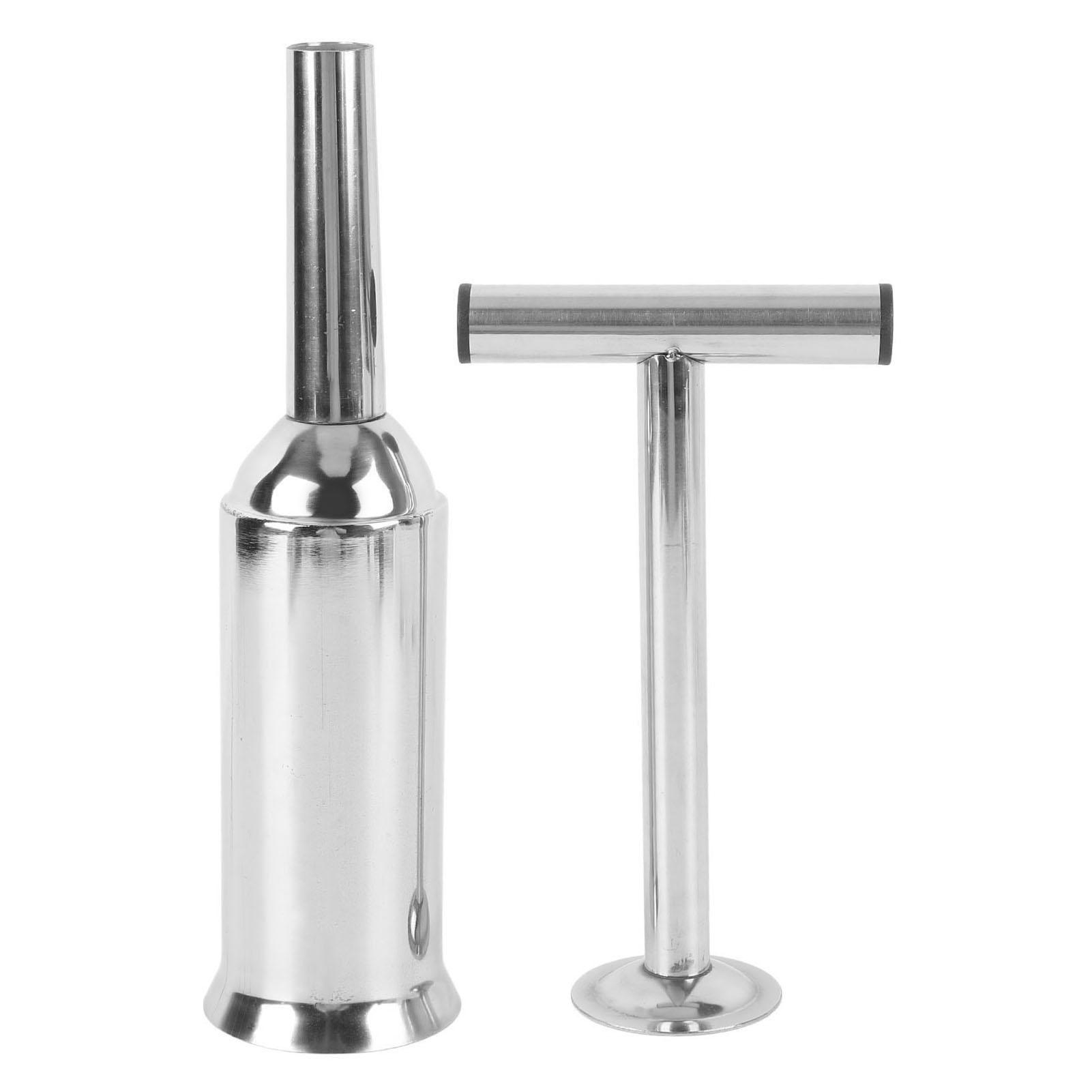 304 Stainless Steel Sausage Stuffer Tube Filler Meat Filling Funnel Stuffer Tube Manual Sausage
304 Stainless Steel Sausage Stuffer Tube Filler Meat Filling Funnel Stuffer Tube Manual Sausage