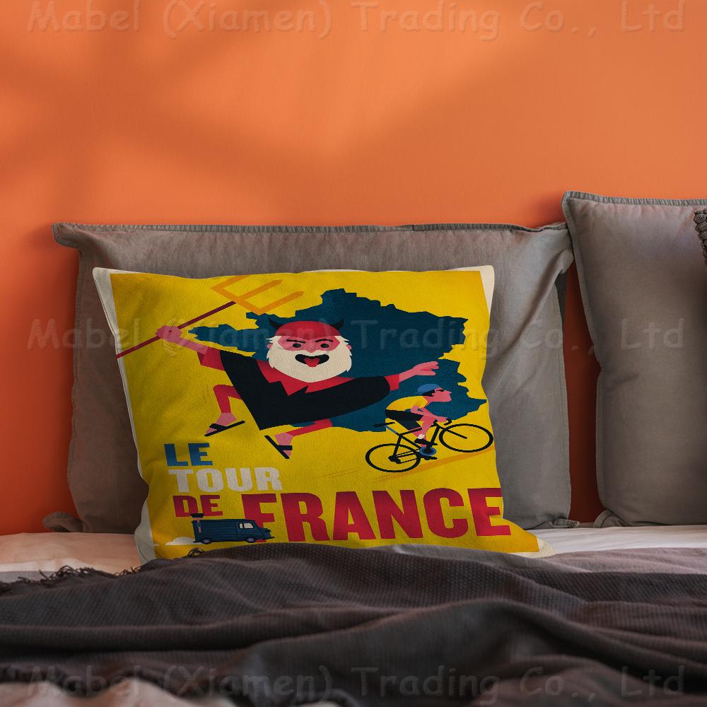 TTour DDe FFrance Pillow Cushion Cover Pillowcase Living Room Sofa Home Decor Customized 40x40 cm
TTour DDe FFrance Pillow Cushion Cover Pillowcase Living Room Sofa Home Decor Customized 40x40 cm