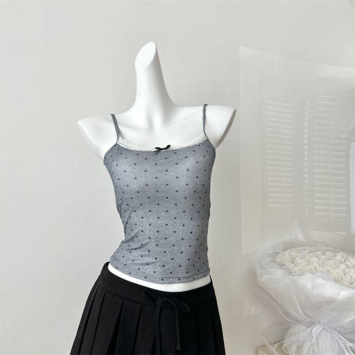 Чистый кружевной бант с накладкой на грудь Чистый жилет на бретельках для женщин в топе Niche с милым и пикантным дизайном one size серый
Чистый кружевной бант с накладкой на грудь Чистый жилет на бретельках для женщин в топе Niche с милым и пикантным дизайном one size серый