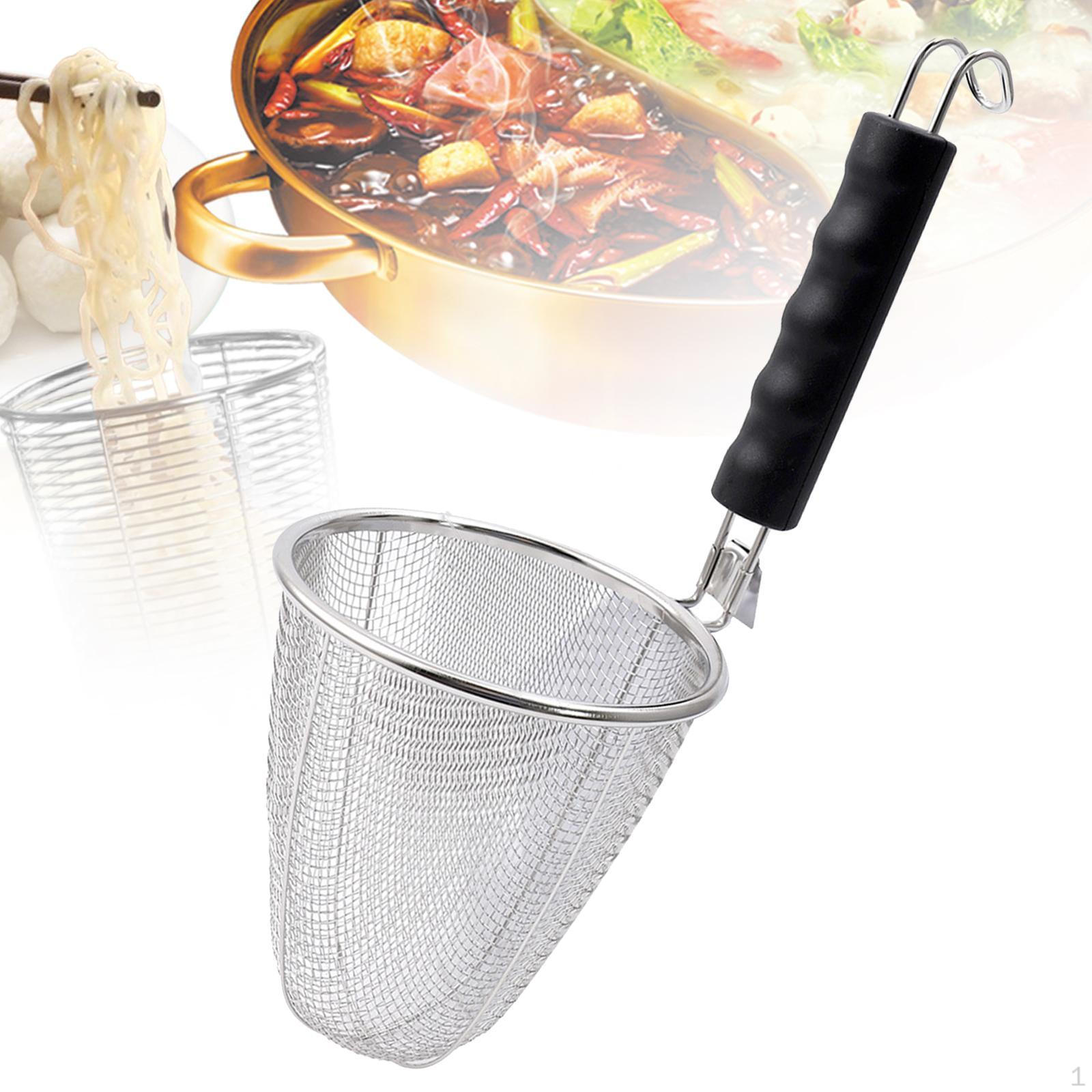 Пищевое сито для пасты и пельменей, сетчатая корзина из нержавеющей стали для лапши Triangular cone
Пищевое сито для пасты и пельменей, сетчатая корзина из нержавеющей стали для лапши Triangular cone