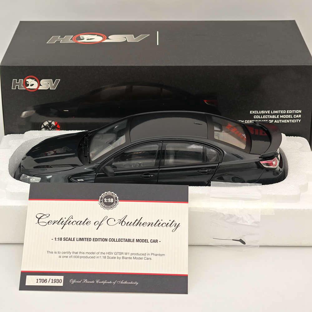 Масштаб 1/18 для HSV GTSR W1 PHANTOM Black B182817E Diecast Models Car Limited Collection Auto Toys Gift
Масштаб 1/18 для HSV GTSR W1 PHANTOM Black B182817E Diecast Models Car Limited Collection Auto Toys Gift