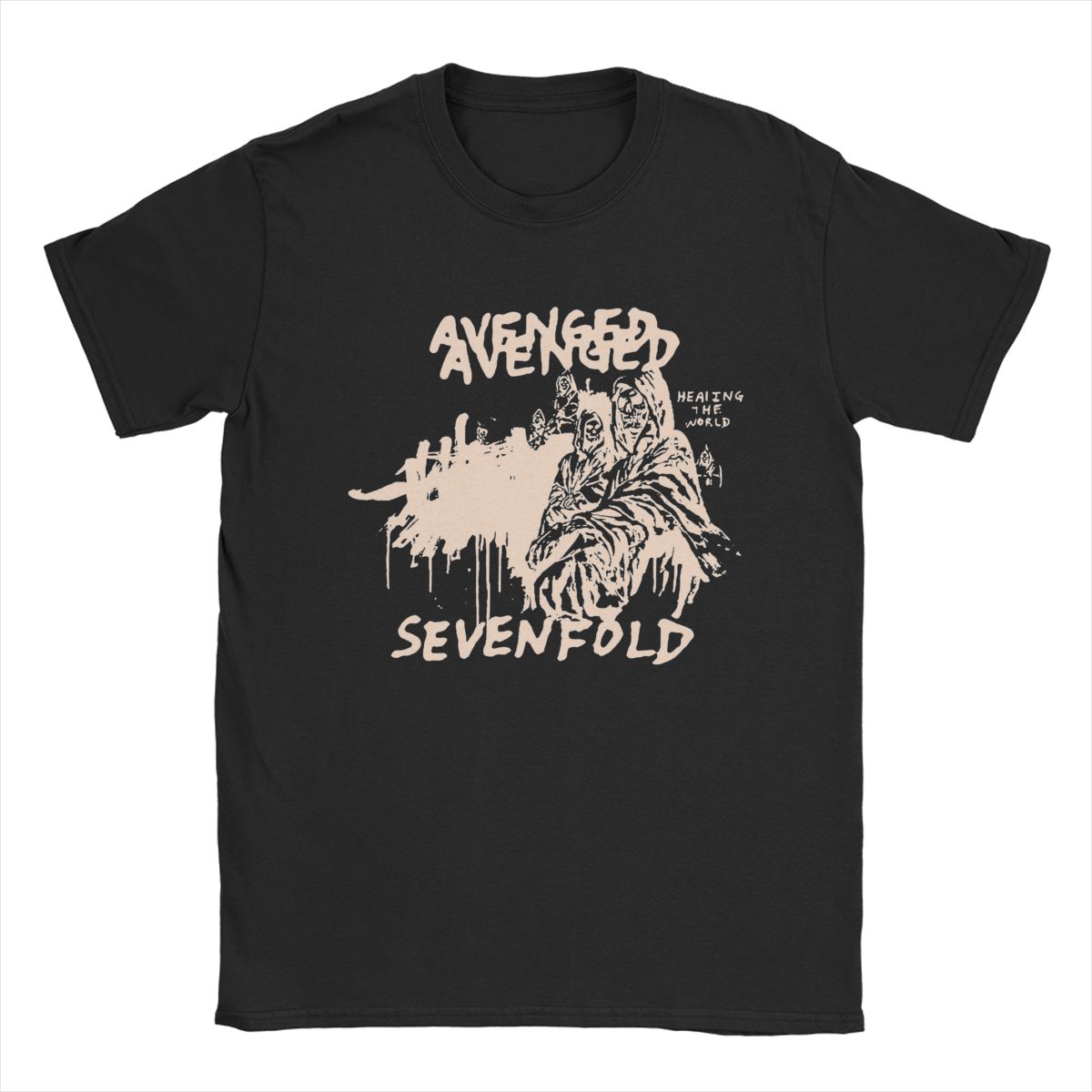 Мужские футболки Avenged Sevenfold Юмористические футболки из чистого хлопка Футболки с коротким рукавом Футболки с круглым вырезом Одежда Идея для подарка S чёрный
Мужские футболки Avenged Sevenfold Юмористические футболки из чистого хлопка Футболки с коротким рукавом Футболки с круглым вырезом Одежда Идея для подарка S чёрный
