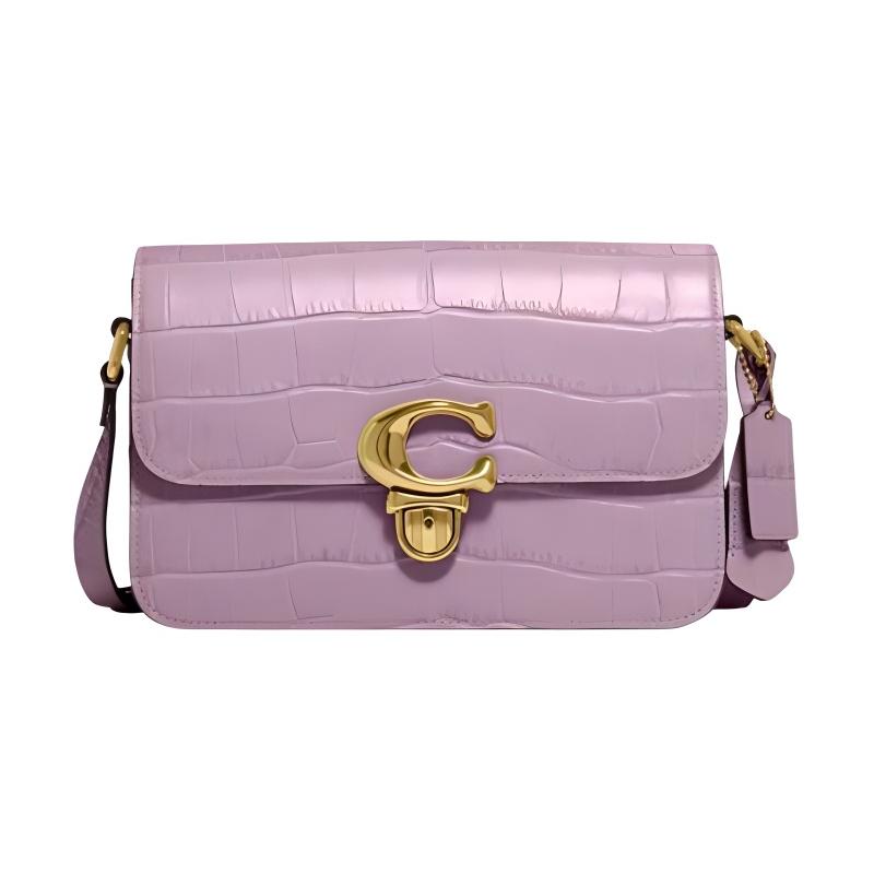 COACH shoulder bag Studio 25 C label flip built-in multi-function adjustable strap crocodile embossed leather crossbody regular women s purple фіолетовий
COACH shoulder bag Studio 25 C label flip built-in multi-function adjustable strap crocodile embossed leather crossbody regular women s purple фіолетовий