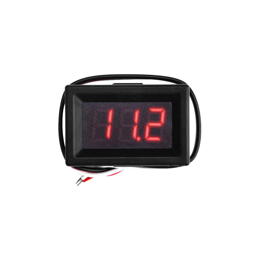 DC0-30V 3-wire high-precision digital voltmeter 0.36 inch LED voltage measuring instrument with case червоний
DC0-30V 3-wire high-precision digital voltmeter 0.36 inch LED voltage measuring instrument with case червоний