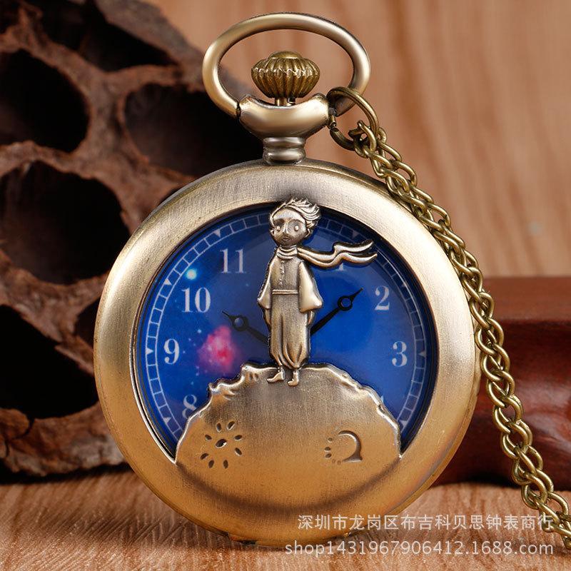 Карманные часы Кварцевые Маленький принц Ретро Бронза - Классический Большой размер Подарок для мужчин и женщин Gunmetal
Карманные часы Кварцевые Маленький принц Ретро Бронза - Классический Большой размер Подарок для мужчин и женщин Gunmetal