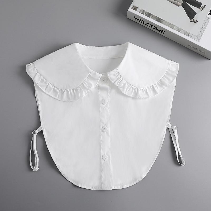 White Lapel Button Down Shirt Detachable Collar Female Removable Half Shirt Formal Suita Fake Collar Clothing False Collars
White Lapel Button Down Shirt Detachable Collar Female Removable Half Shirt Formal Suita Fake Collar Clothing False Collars
