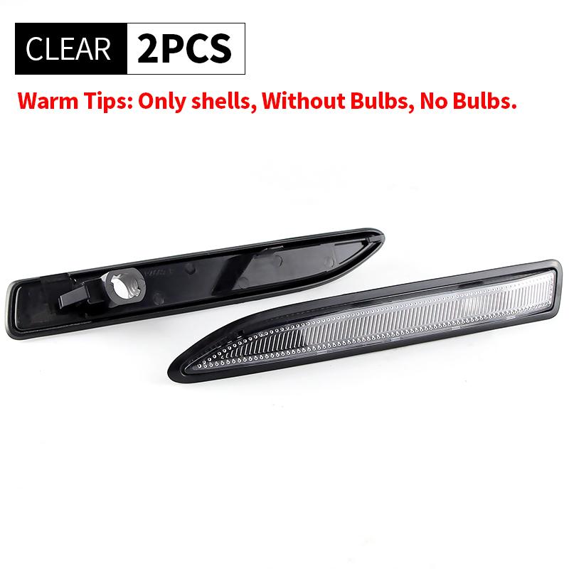 2PCS Only Shells Side Marker Light Covers Turn Signal Lights Housing For Ford Mondeo Mk4 Saloon BA7 2007.03-2015.01 OEM# 1476730 Clear Without Bulbs
2PCS Only Shells Side Marker Light Covers Turn Signal Lights Housing For Ford Mondeo Mk4 Saloon BA7 2007.03-2015.01 OEM# 1476730 Clear Without Bulbs