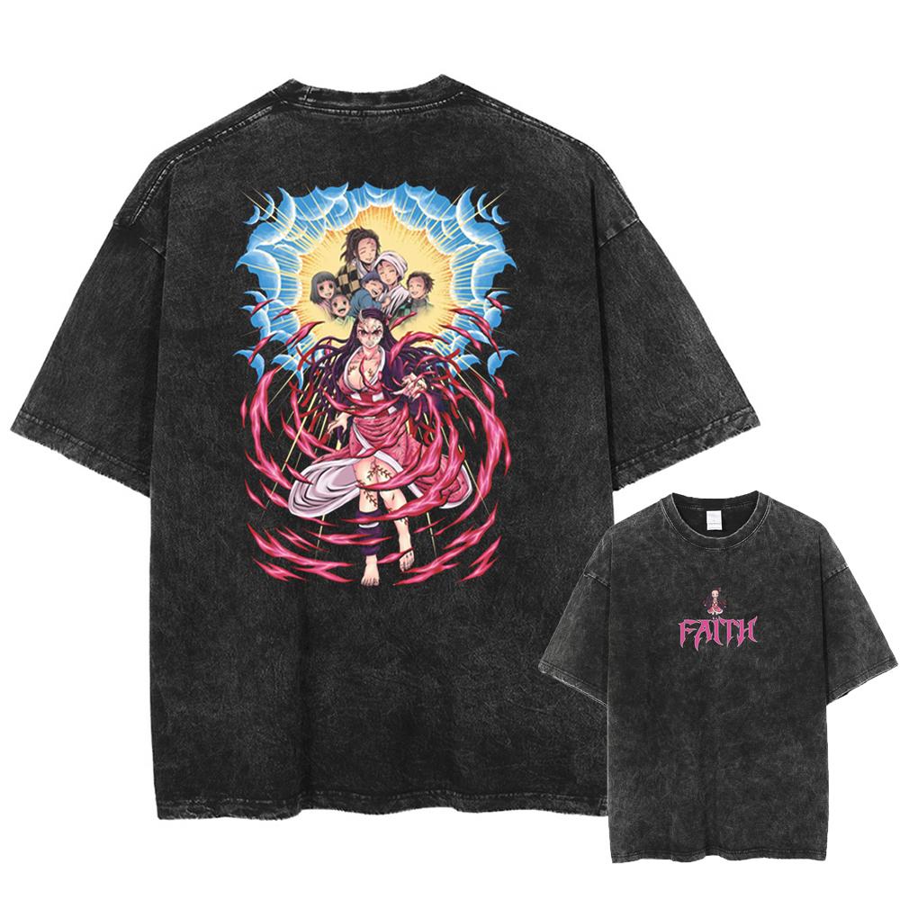 Anime Demon Slayer Kamado Tanjirou Graphic Washed T Shirt Men Manga Vintage T-shirts Casual Cotton TShirt Harajuku S
Anime Demon Slayer Kamado Tanjirou Graphic Washed T Shirt Men Manga Vintage T-shirts Casual Cotton TShirt Harajuku S