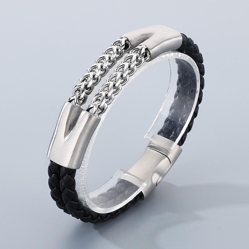 New In Personalized Stainless Steel Men s Bracelet Chunky Charms Motorcycle Party Leather Jewelry Rock Street Accessories Gift
New In Personalized Stainless Steel Men s Bracelet Chunky Charms Motorcycle Party Leather Jewelry Rock Street Accessories Gift