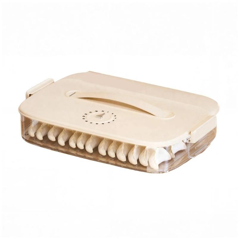 Dumpling Organizers Box Featuring Stackable Designs and Easy Cleaning PP Materials for Kitchen Refrigerator Storage
Dumpling Organizers Box Featuring Stackable Designs and Easy Cleaning PP Materials for Kitchen Refrigerator Storage