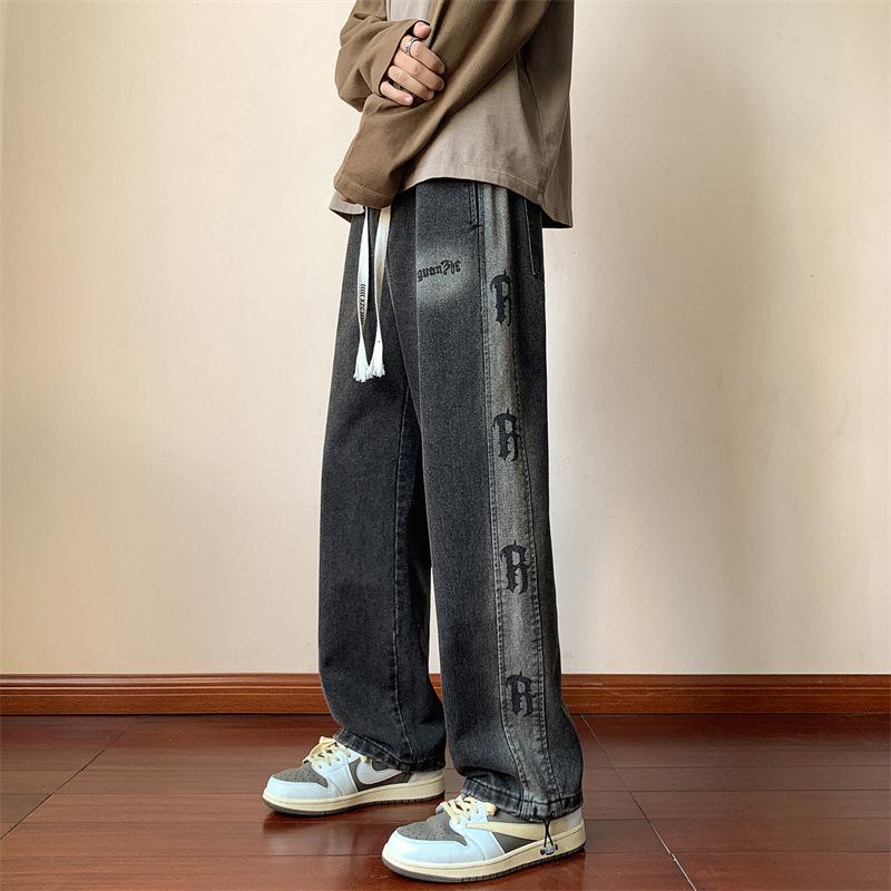 JYL Men s Straight Jeans Trendy Spring Teen American Vintage Loose Wide-Leg Denim Pants 2XL амарантовий
JYL Men s Straight Jeans Trendy Spring Teen American Vintage Loose Wide-Leg Denim Pants 2XL амарантовий