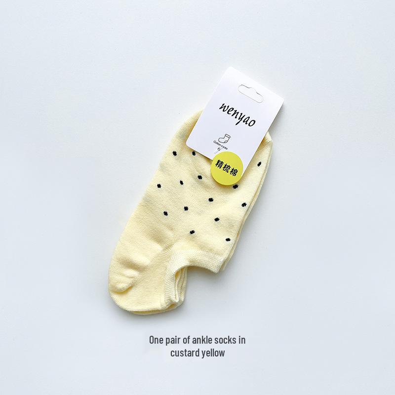 YX Women s Mid-Calf Combed Cotton Socks - Autumn/Winter Polka Dot with Rolled Edge and Loose Cuff Ruffle Design. Perfect for Maternity Wear. One Size
YX Women s Mid-Calf Combed Cotton Socks - Autumn/Winter Polka Dot with Rolled Edge and Loose Cuff Ruffle Design. Perfect for Maternity Wear. One Size