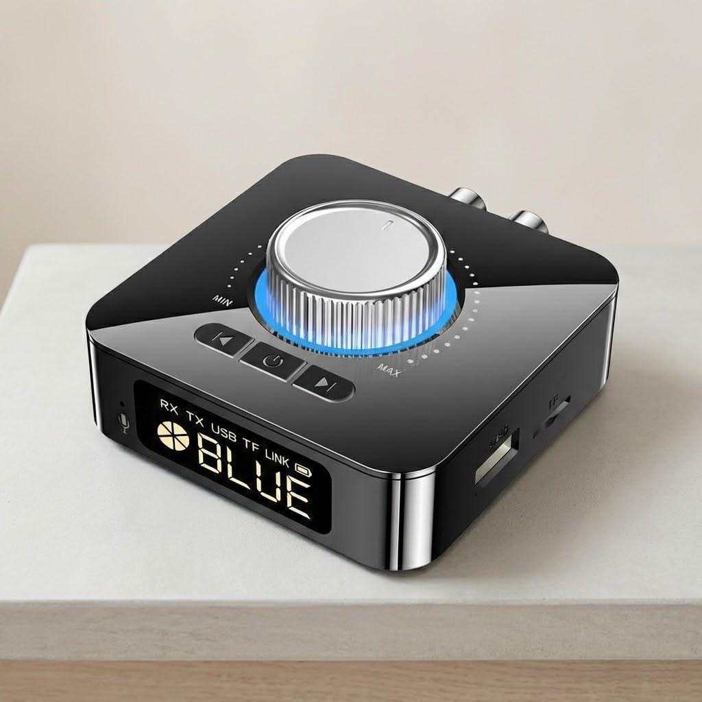 Bluetooth 50 Audio Receiver Transmitter 2in1 Digital Display AUX Adapter Converter Wireless Audio Device чорний
Bluetooth 50 Audio Receiver Transmitter 2in1 Digital Display AUX Adapter Converter Wireless Audio Device чорний