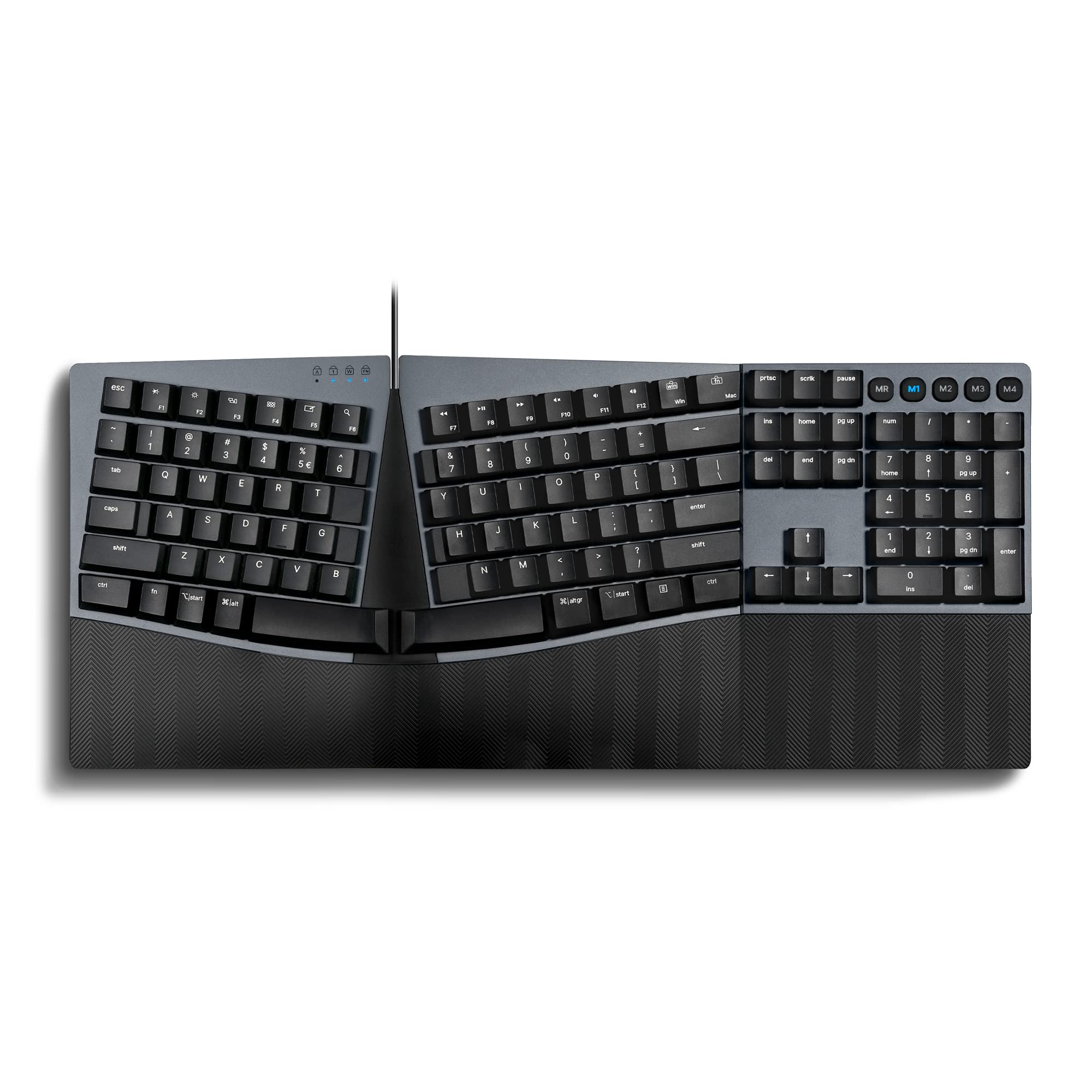 Perixx Px Ergo Mech Ergonomic Keyboard Mechanical Full Size Low Profile Wired Connection USB Compatible with OS X Black English Layout Windows/Mac
Perixx Px Ergo Mech Ergonomic Keyboard Mechanical Full Size Low Profile Wired Connection USB Compatible with OS X Black English Layout Windows/Mac
