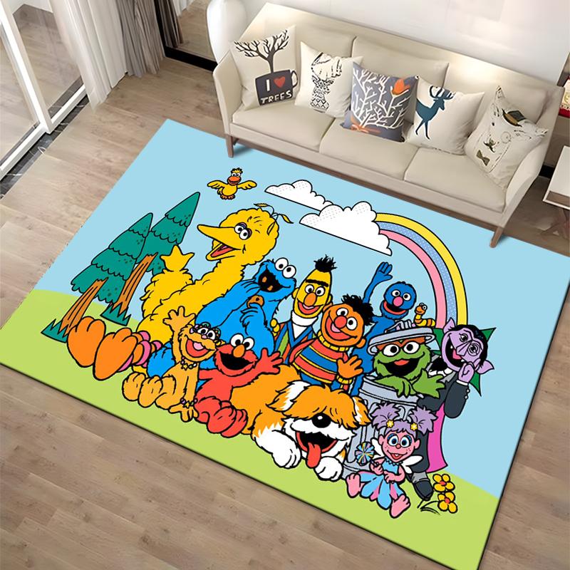 15 Sizes S-Sesame S-Street Theme Carpet Rug for Living Rooms Bedroom Entrance Door Decor Mat, Kids Play Non-slip Mat Great Gift 40cm x 60cm
15 Sizes S-Sesame S-Street Theme Carpet Rug for Living Rooms Bedroom Entrance Door Decor Mat, Kids Play Non-slip Mat Great Gift 40cm x 60cm