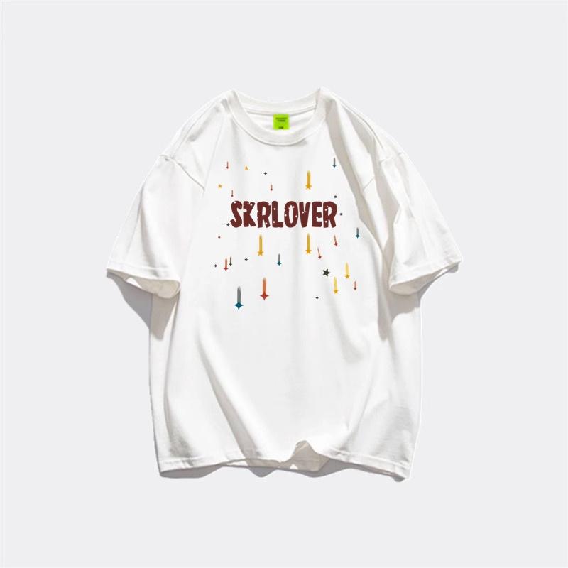 Men Summer Casual Loose Shooting Star Printed Oversize Short Sleeve Round Collar Handsome Teenager Pullover Cotton T Shirt Top S
Men Summer Casual Loose Shooting Star Printed Oversize Short Sleeve Round Collar Handsome Teenager Pullover Cotton T Shirt Top S