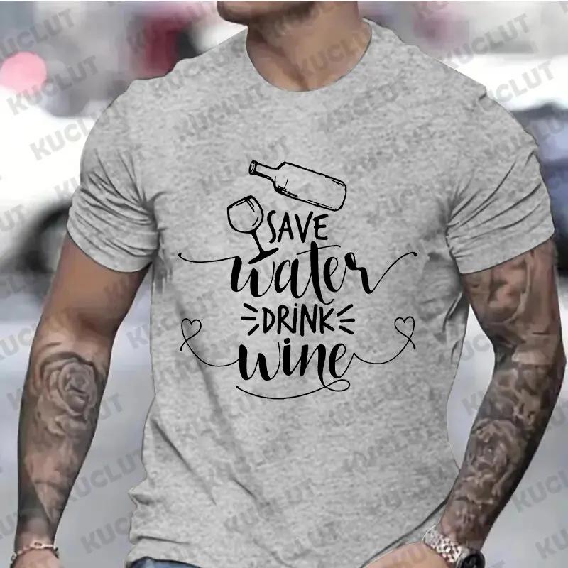Save Water Drink Wine Shirt for Men Corks Are for Quitters T-shirts Unisex Wine Tasting Outfit Group Wine Drinking Tees Trip Top M коричневий
Save Water Drink Wine Shirt for Men Corks Are for Quitters T-shirts Unisex Wine Tasting Outfit Group Wine Drinking Tees Trip Top M коричневий