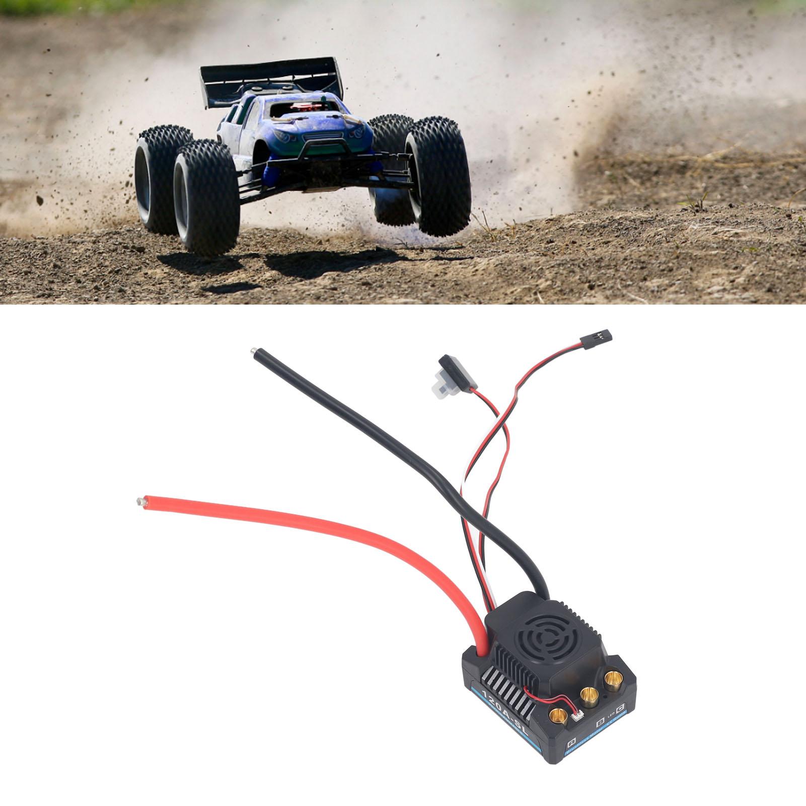 120A Brushless ESC High Power RC електронний контролер швидкості для 1/8 1/10 моделі автомобіля
120A Brushless ESC High Power RC електронний контролер швидкості для 1/8 1/10 моделі автомобіля
