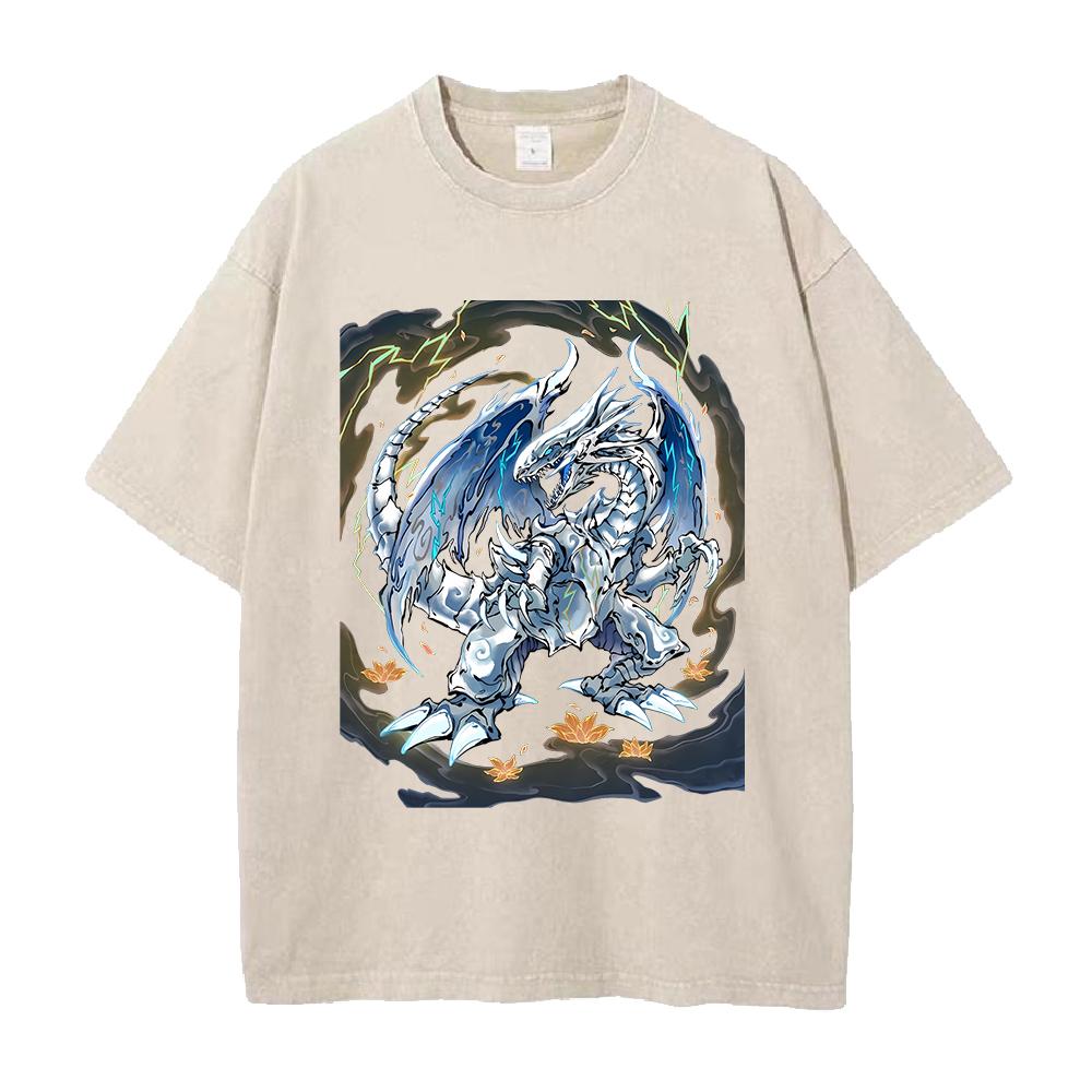 YuGiOh BlueEyes White Dragon Tshirt Summer Short Sleeve Oversized Tee Shirt Vintage Washed Cotton Tops Mens Clothing S
YuGiOh BlueEyes White Dragon Tshirt Summer Short Sleeve Oversized Tee Shirt Vintage Washed Cotton Tops Mens Clothing S