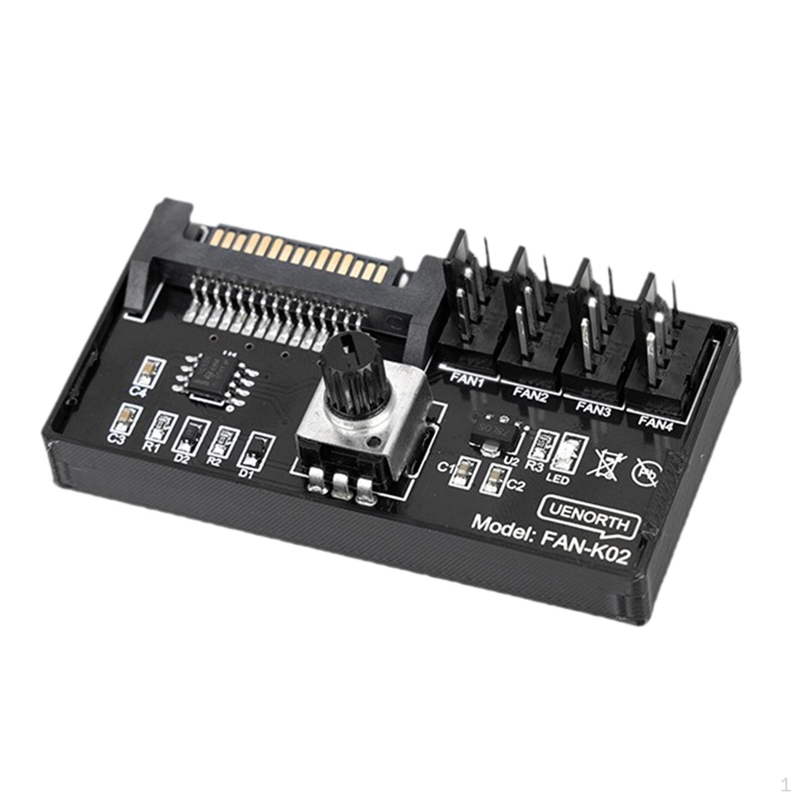PWM Fan Speed Controller Hub Control Computer Components Professional 12V NAS Server
PWM Fan Speed Controller Hub Control Computer Components Professional 12V NAS Server