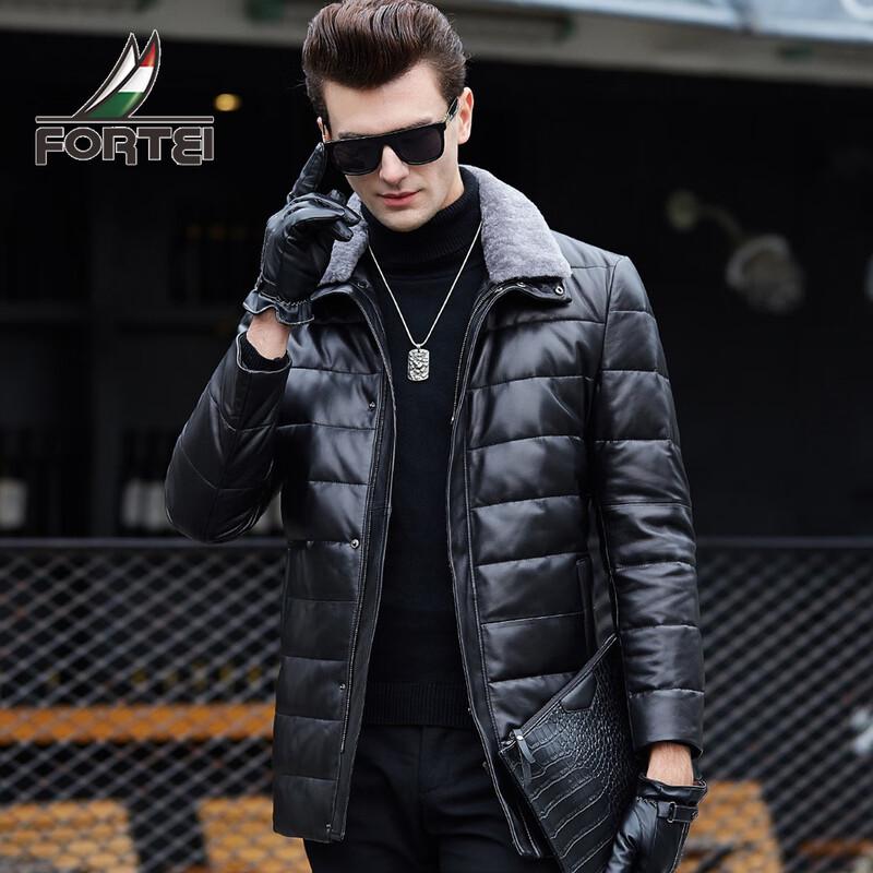 Мужская зимняя дубленка средней длины с воротником из овечьей шерсти M
Мужская зимняя дубленка средней длины с воротником из овечьей шерсти M