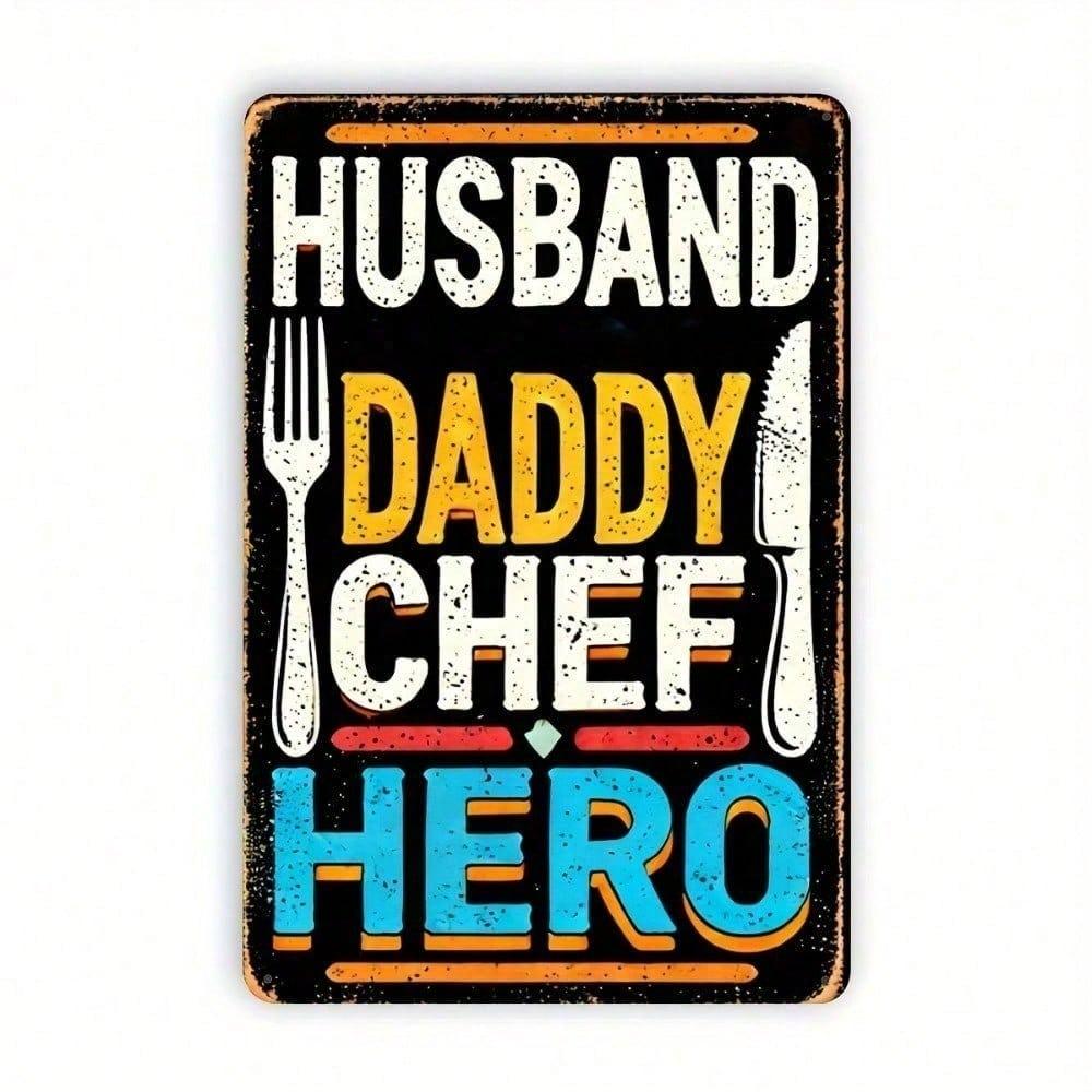 Vintage Metal Tin Sign 8x12 Inch Retro Wall Art Kitchen Decor Rustic Iron Plaque for Man Cave Gift for Dad Husband Chef 20x30cm
Vintage Metal Tin Sign 8x12 Inch Retro Wall Art Kitchen Decor Rustic Iron Plaque for Man Cave Gift for Dad Husband Chef 20x30cm