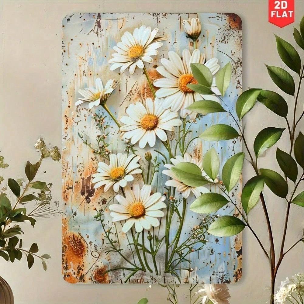 Vintage Blue Daisy Metal Poster, 8x12 Inch Rustproof Wall Art Farmhouse Decor for Home
Vintage Blue Daisy Metal Poster, 8x12 Inch Rustproof Wall Art Farmhouse Decor for Home