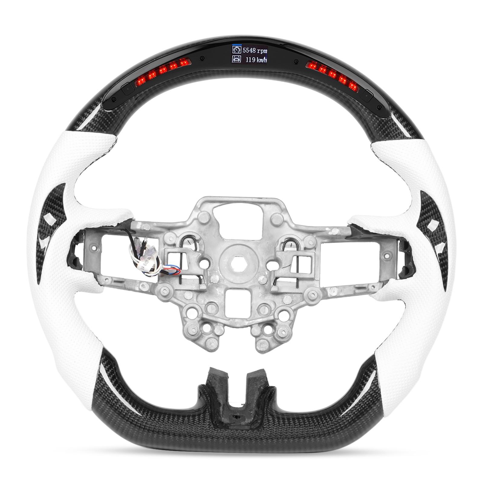 Светодиодные подсветки переключения передач из углеродного волокна, дисплей рулевого колеса, перфорированная кожа, замена для EcoBoost
Светодиодные подсветки переключения передач из углеродного волокна, дисплей рулевого колеса, перфорированная кожа, замена для EcoBoost