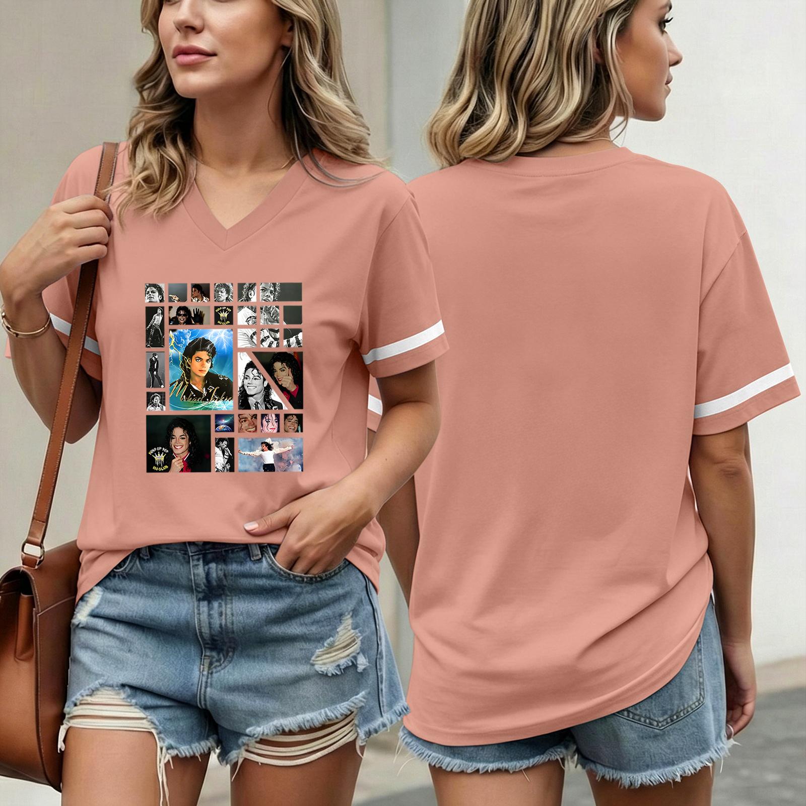 Women s Casual Short Sleeve V Neck T Shirt with Graphic Print Relaxed Fit Lightweight Comfortable Top for Everyday Wear XL
Women s Casual Short Sleeve V Neck T Shirt with Graphic Print Relaxed Fit Lightweight Comfortable Top for Everyday Wear XL