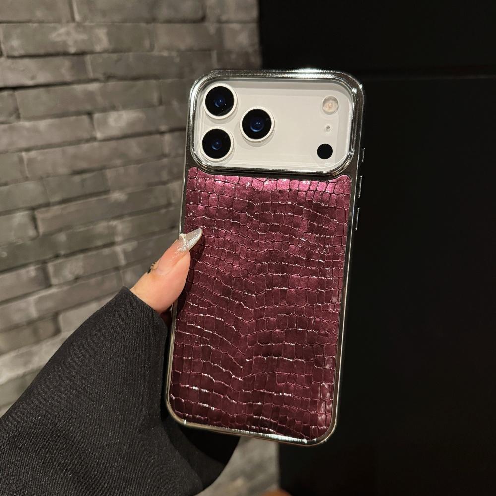 Чехол для телефона с серебристой окантовкой и текстурой крокодила для iPhone 17 Air 16 15 14 13 12 11 Plus Pro Max, противоударный чехол с полным покрытием iPhone Air
Чехол для телефона с серебристой окантовкой и текстурой крокодила для iPhone 17 Air 16 15 14 13 12 11 Plus Pro Max, противоударный чехол с полным покрытием iPhone Air