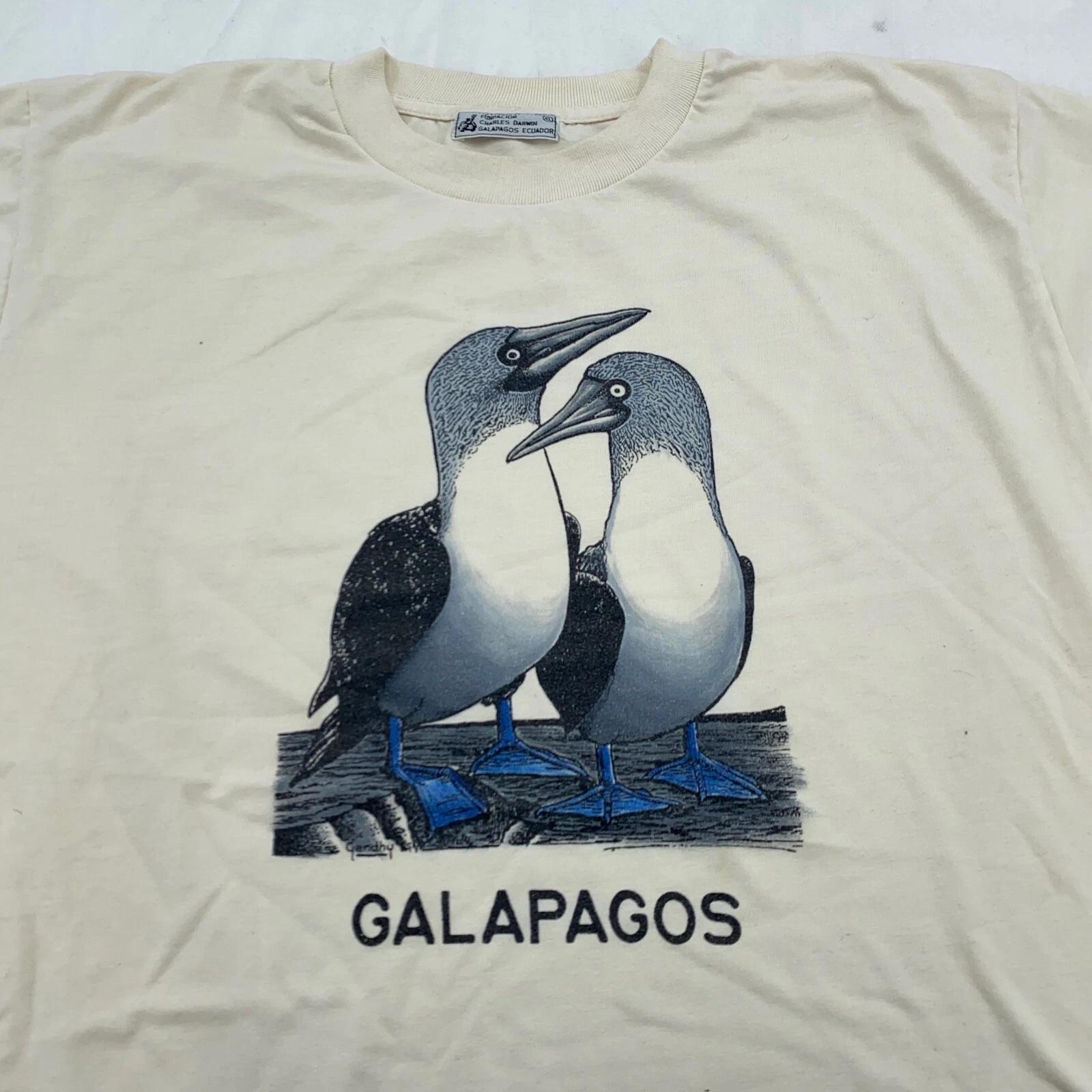 vintage 90s GALAPAGOS ISLAND BLUE FOOTED BOOBIES T-Shirt LARGE bird nature soft 2XL
vintage 90s GALAPAGOS ISLAND BLUE FOOTED BOOBIES T-Shirt LARGE bird nature soft 2XL