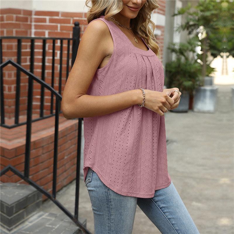 Топ-туника без рукавов с квадратным вырезом, ажурный, с оборками, асимметричный, свободного кроя, женский, летний, повседневный, уличный стиль, однотонный жилет, одежда 2023 XXL коричневый
Топ-туника без рукавов с квадратным вырезом, ажурный, с оборками, асимметричный, свободного кроя, женский, летний, повседневный, уличный стиль, однотонный жилет, одежда 2023 XXL коричневый