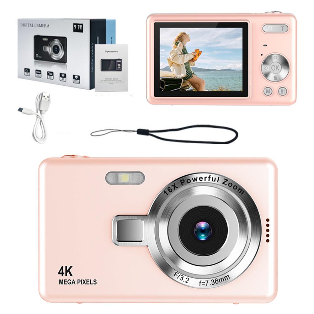 4K HD 1080P Цифрова камера з анти-тремтінням і автофокусуванням Камера для відеоблогерів 96MP Портативна відеокамера для відеоблогерів 16-кратне збільшення для дітей, дорослих, початківців білий
4K HD 1080P Цифрова камера з анти-тремтінням і автофокусуванням Камера для відеоблогерів 96MP Портативна відеокамера для відеоблогерів 16-кратне збільшення для дітей, дорослих, початківців білий