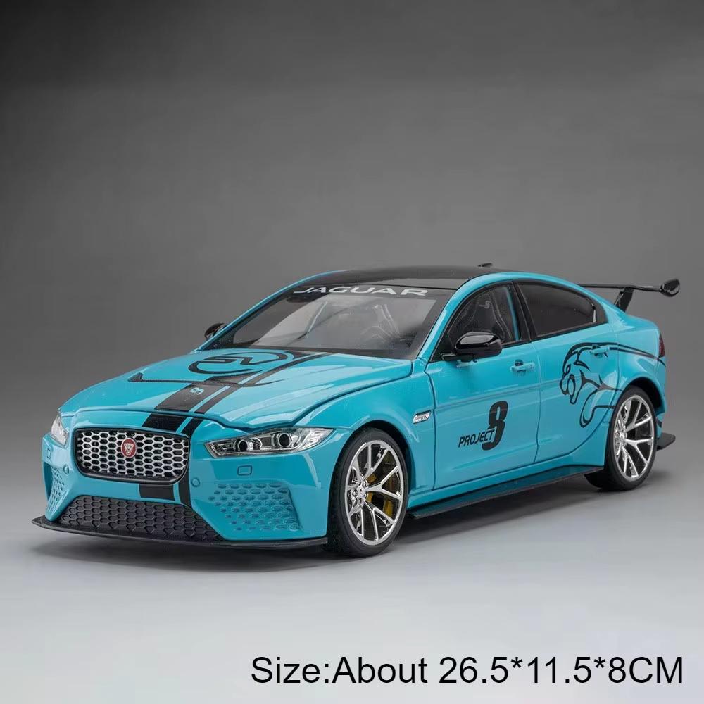 Size 1:18 Lambor Aventador SVJ63 JAGUAR Project 8 Toy Model Car Diecast Alloy Shock Absorption Sports Cars Boy Sound Light Gift
Size 1:18 Lambor Aventador SVJ63 JAGUAR Project 8 Toy Model Car Diecast Alloy Shock Absorption Sports Cars Boy Sound Light Gift