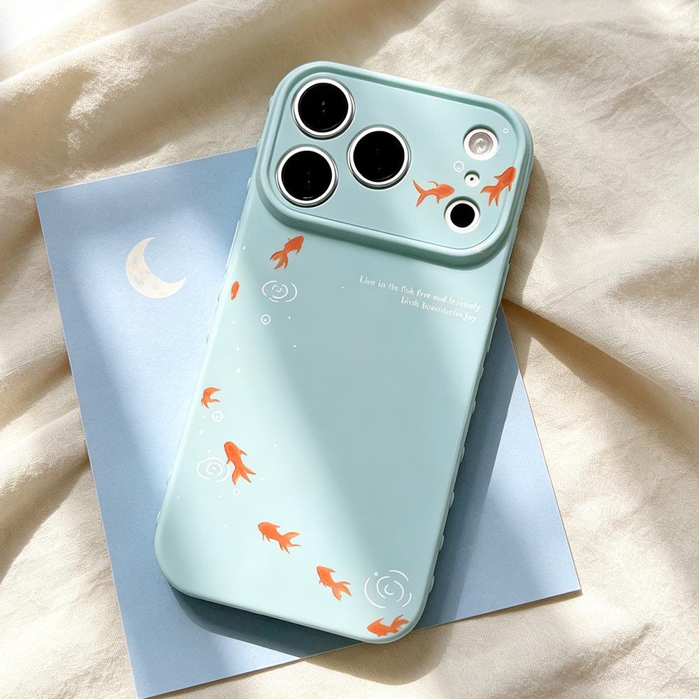 Playful Goldfish iPhone Case for Women - Anti-Drop, High Appearance, Fits iPhone 16/15 & 17 Pro Max 15 Pro Max
Playful Goldfish iPhone Case for Women - Anti-Drop, High Appearance, Fits iPhone 16/15 & 17 Pro Max 15 Pro Max