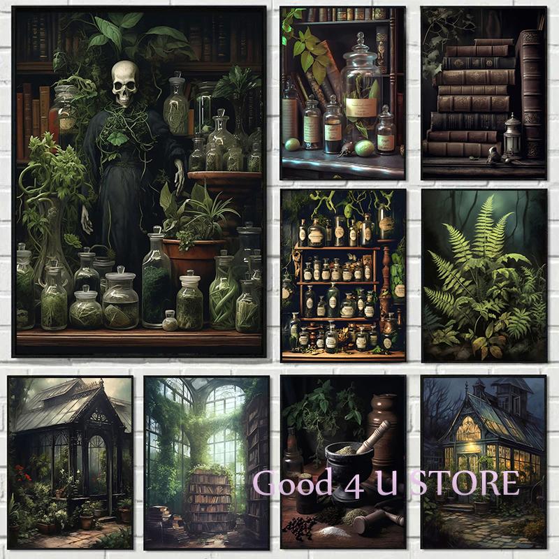 Victorian Botanical Greenhouse Wizard Library Apothecary Fantasy Haunted House Poster Wall Pictures Canvas Painting Home Decor 21cm×30cm NoFrame
Victorian Botanical Greenhouse Wizard Library Apothecary Fantasy Haunted House Poster Wall Pictures Canvas Painting Home Decor 21cm×30cm NoFrame
