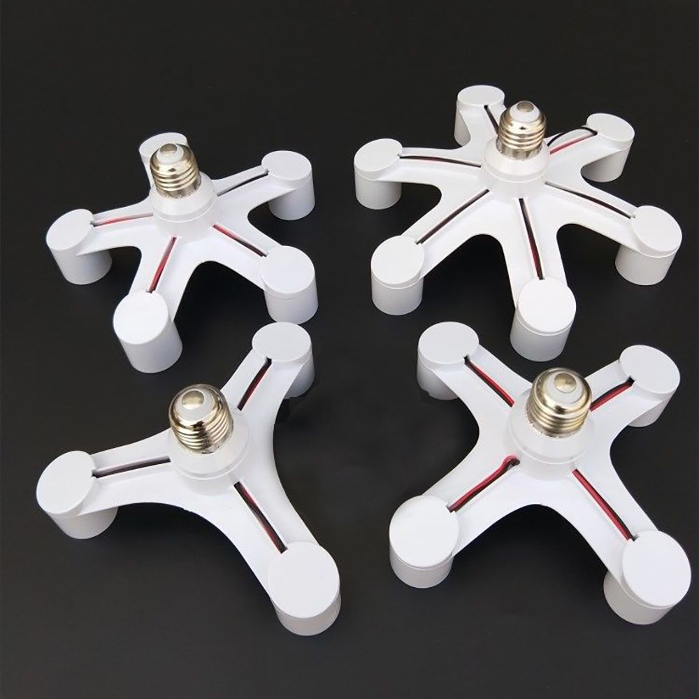 Base Converters Fireproof Lamp Holder Converters Lighting Accessories Light Adapter E27 Splitter 1 to 3
Base Converters Fireproof Lamp Holder Converters Lighting Accessories Light Adapter E27 Splitter 1 to 3