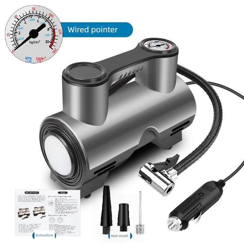 Vehicle Air Pump Wireless Intelligent Portable Electric Car Air Pump 19 Cylinder Automatic Start and Stop Small Inflator Wired pointer model
Vehicle Air Pump Wireless Intelligent Portable Electric Car Air Pump 19 Cylinder Automatic Start and Stop Small Inflator Wired pointer model
