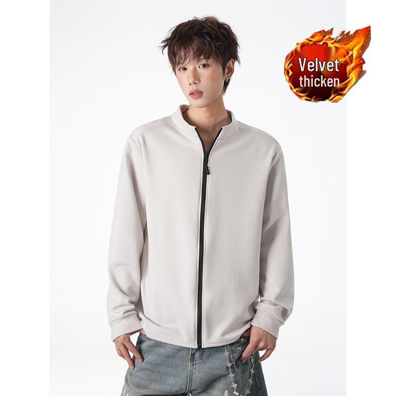 Men s Thermal Fleece 2025 Stand Collar Jacket - Autumn Winter Velvet Lined, Thick, American Style 2XL
Men s Thermal Fleece 2025 Stand Collar Jacket - Autumn Winter Velvet Lined, Thick, American Style 2XL