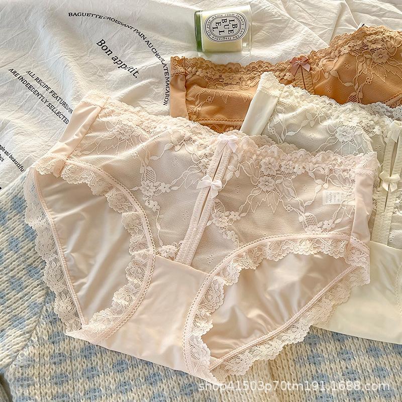 Ladies New Style Comfortable Breathable Skin Sexy Lace Double Bow Hollow Waist Underwear XL бежевий
Ladies New Style Comfortable Breathable Skin Sexy Lace Double Bow Hollow Waist Underwear XL бежевий