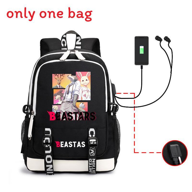 Beastars Animal Rhapsody Backpack For Teens With Breathable Polyester Material Black A
Beastars Animal Rhapsody Backpack For Teens With Breathable Polyester Material Black A